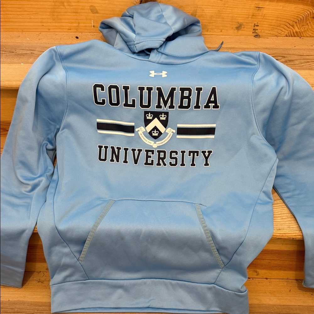 Under Armour Columbia University Light Blue Pullover Hoodie small
